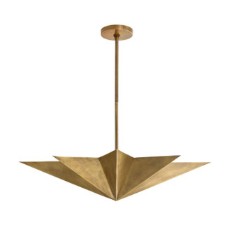 Rex Eight Light Pendant in Antique Brass (314|DPI16)
