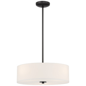 Mid Town LED Pendant or Semi-Flush in Matte Black (18|64065LEDDLP-MBL/WH)