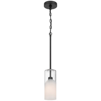 Ole' One Light Pendant in Matte Black (18|63094-MBL/CFR)