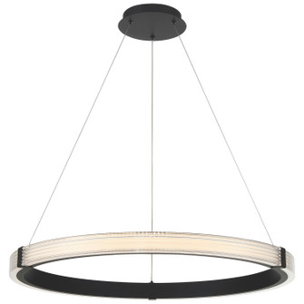 Panache LED Pendant in Matte Black (18|52105LEDDCS-MBL/ACR)