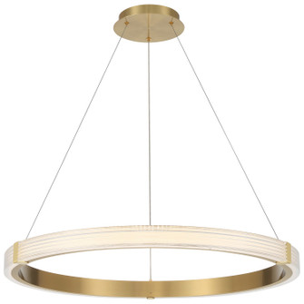 Panache LED Pendant in Antique Brushed Brass (18|52105LEDDCS-ABB/ACR)