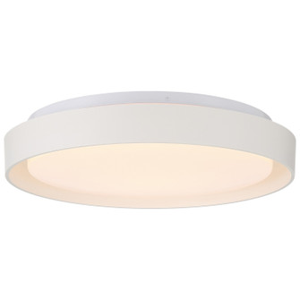 Lumea LED Flush Mount in Matte White (18|49936LEDDCS-MWH/ACR)