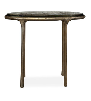 Ata Accent Table in Antique Brass (52|50615)
