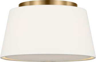Hale Two Light Flush Mount in Estate Brass (454|SCRJFM197EBSWL)