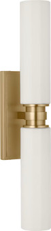 Fairfax Two Light Vanity in Estate Brass (454|SCCHCVN108EBSOEG)