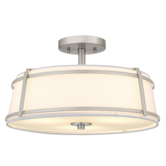 Sloane Three Light Semi-Flush Mount in Brushed Nickel (10|SLN1716BN)