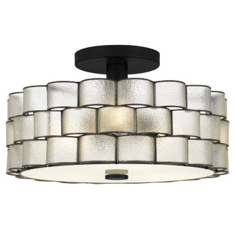 Rory Three Light Semi-Flush Mount in Matte Black (10|RORY1716MBK)