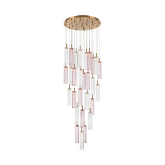 Addis LED Pendant in Aged Brass (60|ADD-415-AG-SP)