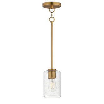 Livingston One Light Pendant in Natural Aged Brass (16|90461CDNAB)