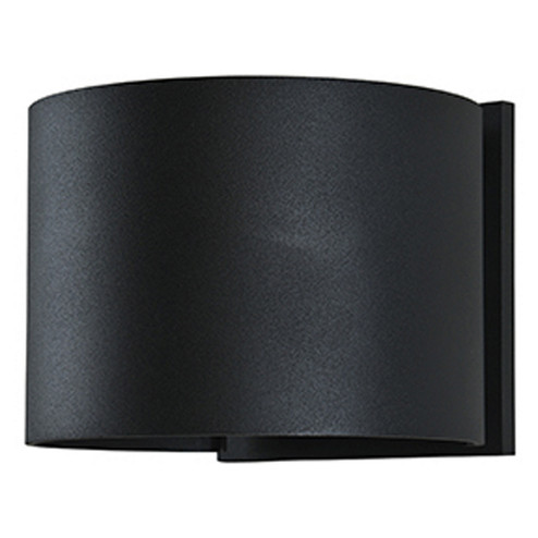 Curve LED Wallwasher in Black (18|20399LEDMGRND-BL)