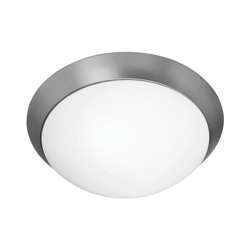 Cobalt Two Light Flush Mount in Brushed Steel (18|20625-BS/OPL)