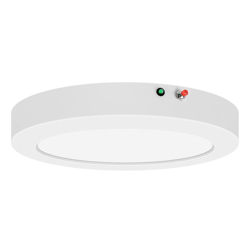 ModPLUS LED Flush Mount in White (18|20850LEDEM-WH/ACR)