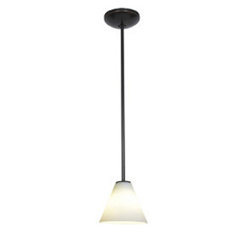 Martini One Light Pendant in Oil Rubbed Bronze (18|28004-1R-ORB/WHT)