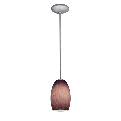 Chianti LED Pendant in Brushed Steel (18|28078-3R-BS/PLC)