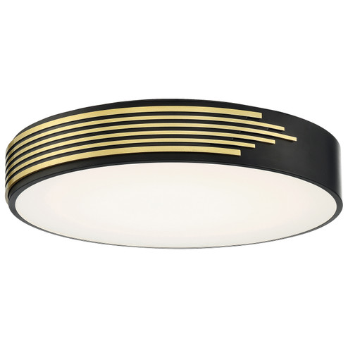 Maestro LED Flush Mount in Black (18|49952LEDD-BL/ACR)