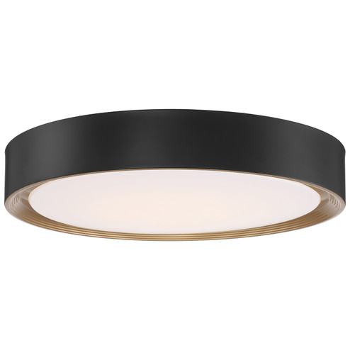 Malaga LED Flush Mount in Matte Black (18|49972LEDD-MBL/ACR)