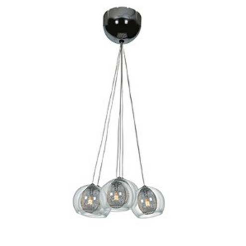 Aeria Seven Light Pendant in Chrome (18|52077-CH/CLR)