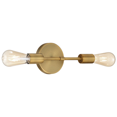 Iconic LED Wall Sconce in Antique Brushed Brass (18|62300LEDDLP-ABB)