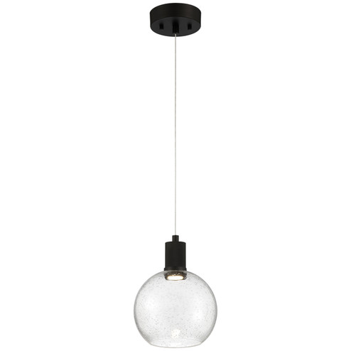 Port Nine Burgundy LED Pendant in Matte Black (18|63142LEDD-MBL/SDG)
