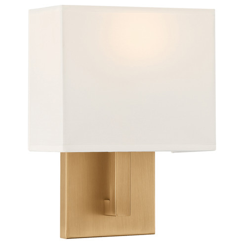 Mid Town LED Wall Sconce in Antique Brushed Brass (18|64061LEDDLP-ABB/WH)