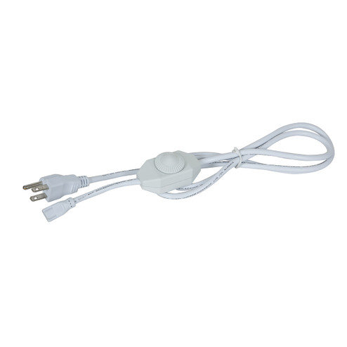 InteLED Power Cord with Plug in White (18|795SPC-WHT)