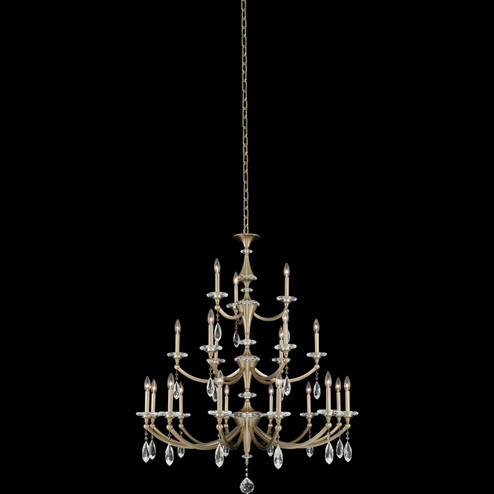 Floridia 21 Light Chandilier in Matte Brushed Champagne Gold (238|012174-045-FR001)