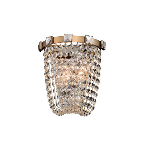 Impero Two Light Wall Sconce in Brushed Champagne Gold (238|027920-038-FR001)