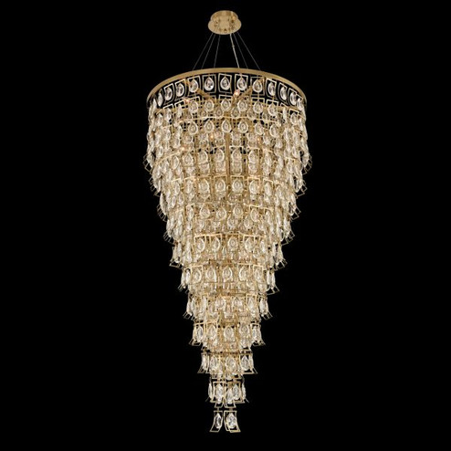 Carmella 28 Light Foyer Pendant in Brushed Brass (238|031954-039-FR001)