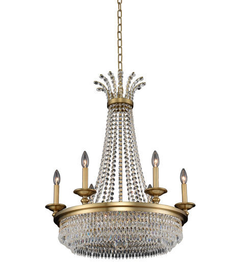 Tavo Six Light Chandelier in Winter Brass (238|033970-044-FR001)