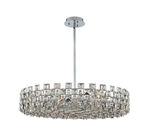 Piazze 12 Light Pendant in Polished Chrome (238|036657-010-FR001)