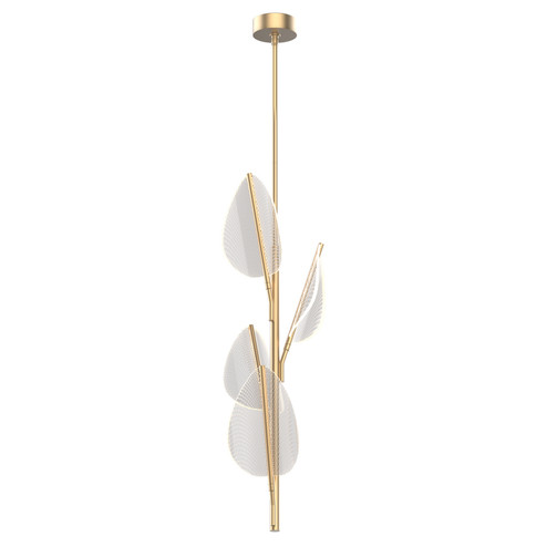 Flora LED Pendant in Natural Brass (452|PD321104NB)