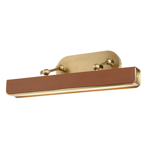 Valise Picture LED Wall Sconce in Vintage Brass/Cognac Leather (452|PL307919VBCL)