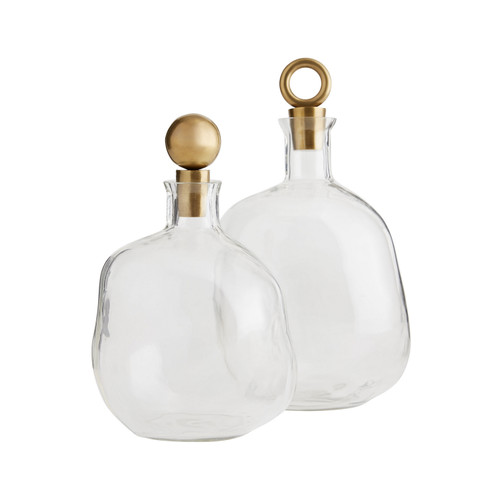 Frances Decanter, set of 2 in Clear (314|4789)