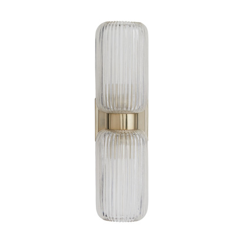 Tamber Two Light Wall Sconce in Vintage Silver (314|49265)