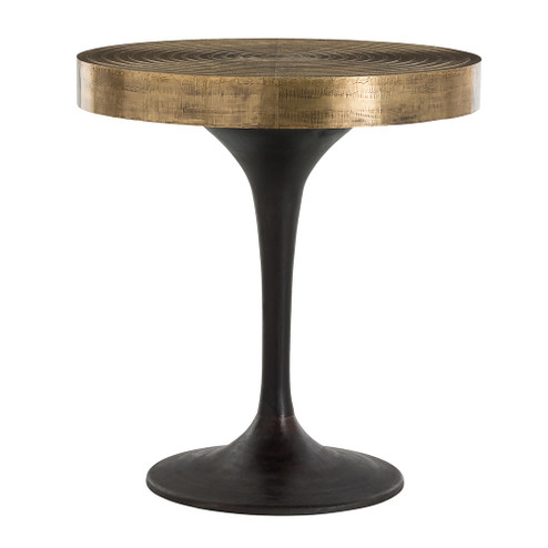 Daryl Side Table in Antique Brass (314|6155)