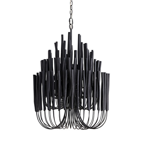 Tilda Five Light Chandelier in Black (314|89483)