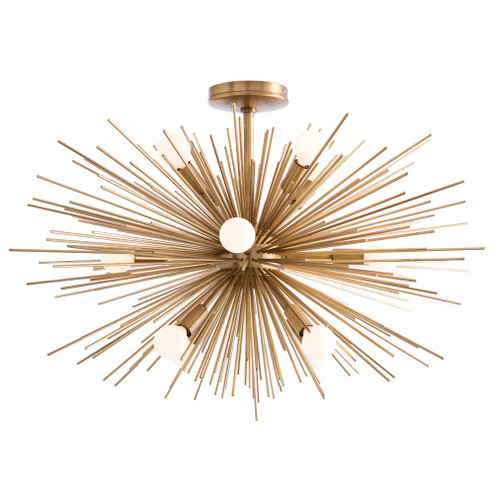 Zanadoo 12 Light Chandelier in Antique Brass (314|89967)