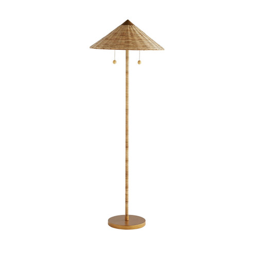 Terrace Two Light Floor Lamp in Natural (314|DC79001)
