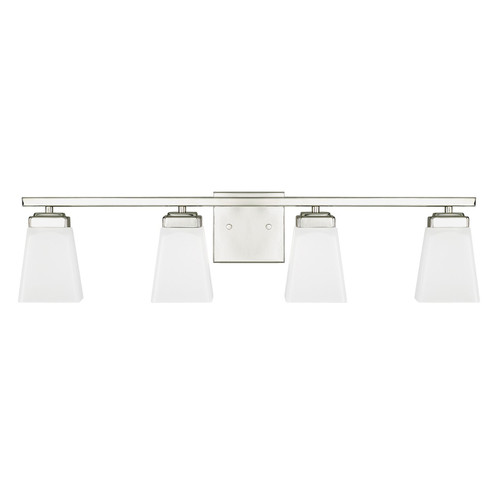 Baxley Four Light Vanity in Polished Nickel (65|114441PN-334)