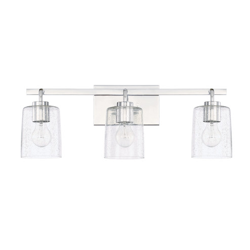 Greyson Three Light Vanity in Chrome (65|128531CH-449)