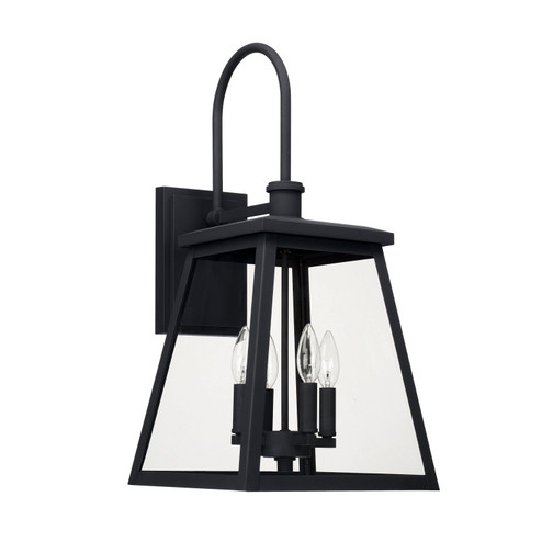 Belmore Four Light Outdoor Wall Lantern in Black (65|926841BK)