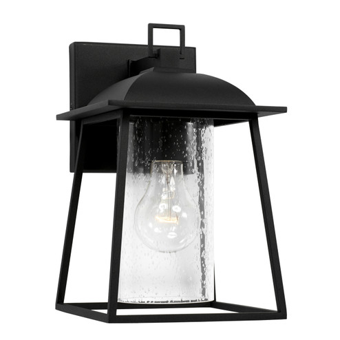 Durham One Light Outdoor Wall Lantern in Black (65|943611BK)