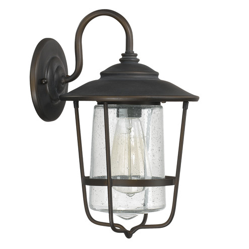 Creekside One Light Outdoor Wall Lantern in Old Bronze (65|9601OB)