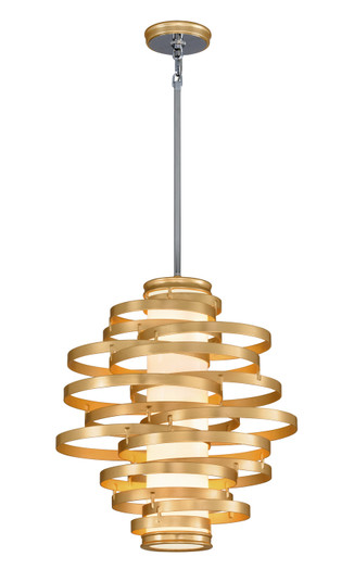 Vertigo LED Chandelier in Gold Leaf (68|225-43)