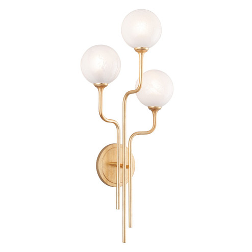 Onyx LED Wall Sconce in Vintage Gold Leaf (68|332-03-VGL)
