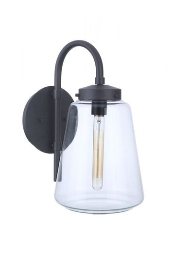 Laclede One Light Outdoor Wall Mount in Midnight (46|ZA3824-MN)