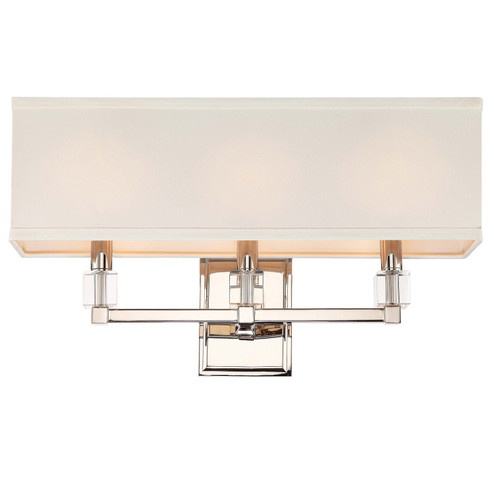 Dixon Three Light Bathroom Vanity in Polished Nickel (60|8883-PN)