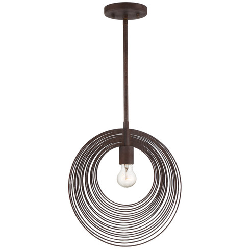 Doral One Light Pendant in Forged Bronze (60|DOR-B7701-FB)