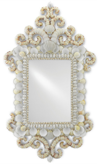 Cecilia Mirror in White/Natural/Mirror (142|1000-0028)