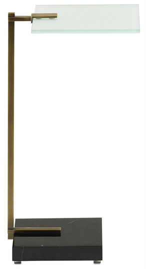 Neil Black Drinks Table Drinks Table in Antique Brass/Black (142|4000-0032)